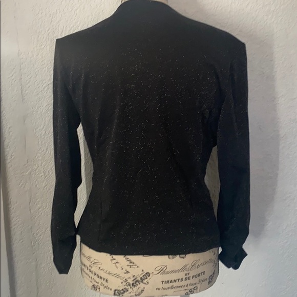 Lemon Tart sparkly black jacket. Size M - Picture 4 of 5